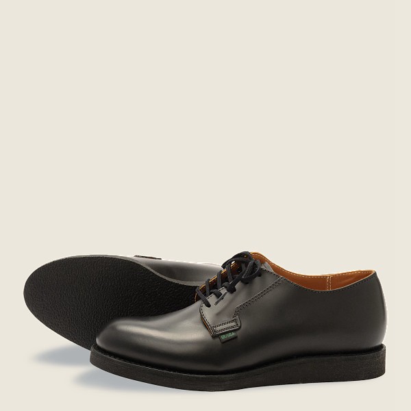 Red Wing Oxford Erkek - Postman - Chaparral Deri - Siyah - 76CBTVDUI